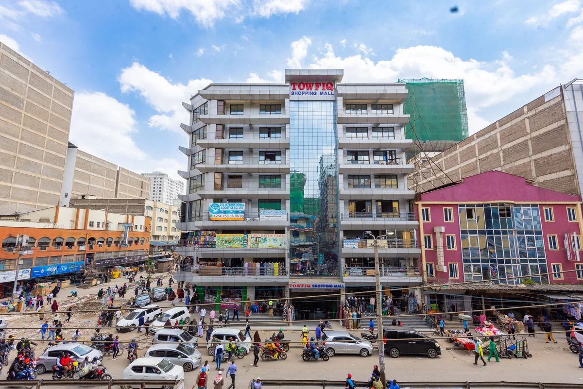 Towfiq Shopping Mall, Nairobi — completed EGZ glass and aluminium work